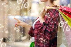 Le concept des remises et de la vente photos libres de droits Le concept des remises et de la vente photos libres de droits