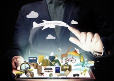 Le concept des vacances d'?t? image illustration stock Le concept des vacances d'?t? image illustration stock