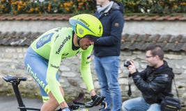 Le cycliste Robert Kiserlovski - 2016 Paris-gentil image libre de droits Le cycliste Robert Kiserlovski - 2016 Paris-gentil image libre de droits