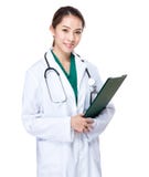 Le docteur écrivent 02 images stock Le docteur écrivent 02 images stock