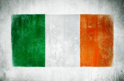 Le drapeau national de l'Irlande photos libres de droits Le drapeau national de l'Irlande photos libres de droits