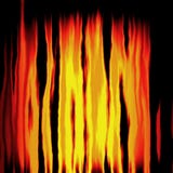 Le feu de texture sur le fond noir illustration libre de droits Le feu de texture sur le fond noir illustration libre de droits