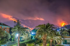 Le feu provoqué par sécheresse Le feu provoqué par sécheresse