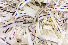 Le fond de rebut d'industrie de l'imprimerie des règlages de papier CMYK dépouille C photo libre de droits Le fond de rebut d'industrie de l'imprimerie des règlages de papier CMYK dépouille C photo libre de droits