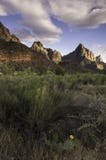 Le gardien chez Zion National Park Image libre de droits Le gardien chez Zion National Park Image libre de droits