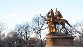 Le Général William Tecumseh Sherman Monument image stock Le Général William Tecumseh Sherman Monument image stock