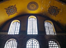Le Hagia Sophia d'Istanbul, Turquie 30 mars 2018 : Les fenêtres photo libre de droits Le Hagia Sophia d'Istanbul, Turquie 30 mars 2018 : Les fenêtres photo libre de droits