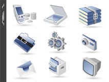 le icone 3d hanno impostato 02 royalty illustrazione gratis le icone 3d hanno impostato 02 royalty illustrazione gratis