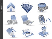 le icone 3d hanno impostato 05 royalty illustrazione gratis le icone 3d hanno impostato 05 royalty illustrazione gratis