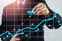 Le marché boursier ou le graphique et le chandelier marchands de forex dressent une carte approprié au concept d'investissement L photo stock Le marché boursier ou le graphique et le chandelier marchands de forex dressent une carte approprié au concept d'investissement L photo stock