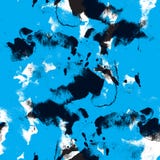 Le modèle sans couture blanc et bleu éponge sur le fond blanc illustration libre de droits Le modèle sans couture blanc et bleu éponge sur le fond blanc illustration libre de droits