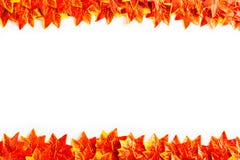 Le modèle sans couture de l'érable orange et jaune d'automne part photographie stock Le modèle sans couture de l'érable orange et jaune d'automne part photographie stock