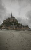 LE Mont-Saint-Michel, Νορμανδία, ίχνη στοκ εικόνες LE Mont-Saint-Michel, Νορμανδία, ίχνη στοκ εικόνες