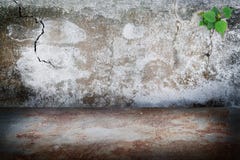 Le mur en béton de vieille chambre noire grunge, rouille souille le plancher en béton b Photographie stock Le mur en béton de vieille chambre noire grunge, rouille souille le plancher en béton b Photographie stock