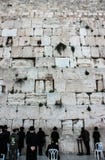 Le mur occidental Jérusalem s'appelle également le mur pleurant et le prayi photos libres de droits Le mur occidental Jérusalem s'appelle également le mur pleurant et le prayi photos libres de droits