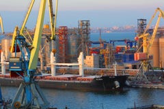 Le port d'Odess photo stock Le port d'Odess photo stock