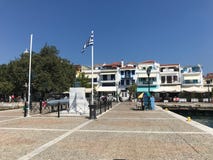 Le port de Skiathos images libres de droits Le port de Skiathos images libres de droits