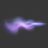 Le remous au néon d'onde lumineuse a recouvert l'effet de trace de fusée d'isolement sur le fond transparent ENV 10 illustration stock Le remous au néon d'onde lumineuse a recouvert l'effet de trace de fusée d'isolement sur le fond transparent ENV 10 illustration stock