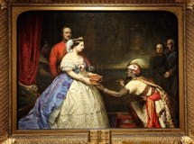 Le secret de la grandeur de l'Angleterre, par Thomas John Barker photographie stock libre de droits Le secret de la grandeur de l'Angleterre, par Thomas John Barker photographie stock libre de droits