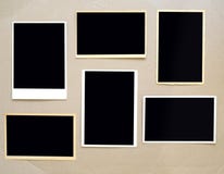 Le vecchie strutture vuote della foto, foto d'annata vuota stampa Fotografie Stock Libere da Diritti Le vecchie strutture vuote della foto, foto d'annata vuota stampa Fotografie Stock Libere da Diritti