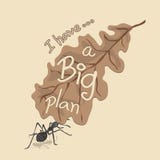 Leaf Cutter Ant Concept stock illustration Leaf Cutter Ant Concept stock illustration