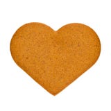 Lebkuchenplätzchen in Form von dem Herzen, lokalisiert auf einem weißen Hintergrund Andenken für Valentinstag lizenzfreie stockfotografie Lebkuchenplätzchen in Form von dem Herzen, lokalisiert auf einem weißen Hintergrund Andenken für Valentinstag lizenzfreie stockfotografie