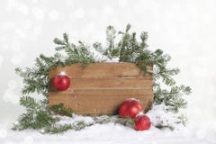 Leeg Kerstmisteken stock foto Leeg Kerstmisteken stock foto