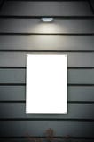 Leeres Plakat auf Wand stockbilder Leeres Plakat auf Wand stockbilder
