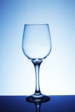 Leeres Wein-Glas lizenzfreie stockfotos Leeres Wein-Glas lizenzfreie stockfotos