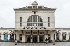 Leeuwarden, Nederland die, 14 april 2018, mens MAI ingaan stock afbeelding Leeuwarden, Nederland die, 14 april 2018, mens MAI ingaan stock afbeelding