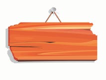 Lege houten raad stock illustratie Lege houten raad stock illustratie