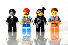 The lego movie mini figures