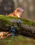 Lego star wars minifigure bounty hunter and dinosaur