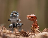 Lego Star Wars minifigures tusken rider and dinosaur