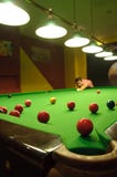 leka snooker royaltyfri foto leka snooker royaltyfri foto