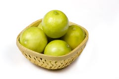 Lemon Basket Stock Photos Lemon Basket Stock Photos