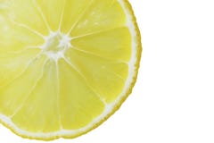 Lemon slices in the water, close-up, top view royalty free stock photography Lemon slices in the water, close-up, top view royalty free stock photography