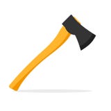 Lenhador Axe Icon ilustração royalty free Lenhador Axe Icon ilustração royalty free