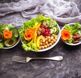 Lentils, chickpea, nuts, beans, spinach, tofu, broccoli and chi royalty free stock photo Lentils, chickpea, nuts, beans, spinach, tofu, broccoli and chi royalty free stock photo