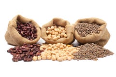 Lentils, chickpeas and beans