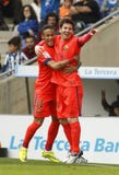 Leo Messi et Neymar de FC Barcelona images libres de droits Leo Messi et Neymar de FC Barcelona images libres de droits