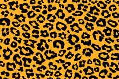 Leopard Pattern Texture Repeating Seamless Design, Vector Illustration Background Animal Spot ...