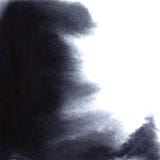 Les belles baisses d'encre d'aquarelle sur le livre blanc, peignent la fleur de soutirage, avec l'écoulement organique de cercle image libre de droits Les belles baisses d'encre d'aquarelle sur le livre blanc, peignent la fleur de soutirage, avec l'écoulement organique de cercle image libre de droits