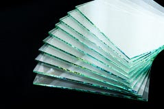 Les feuilles de panneaux clairs gâchés par fabrication en verre de flotteur d'usine ont coupé pour classer image libre de droits Les feuilles de panneaux clairs gâchés par fabrication en verre de flotteur d'usine ont coupé pour classer image libre de droits