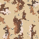 Les militaires de désert camouflent la configuration sans joint Les militaires de désert camouflent la configuration sans joint
