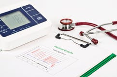 Les organes vitaux signent le diagramme, les graphiques médicaux et la tension artérielle de mesure images stock Les organes vitaux signent le diagramme, les graphiques médicaux et la tension artérielle de mesure images stock