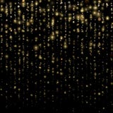 Les strass de mode chute avec les paillettes brillantes Scintillement de miroiter les taches floues légères Effet de Noël et de n illustration libre de droits Les strass de mode chute avec les paillettes brillantes Scintillement de miroiter les taches floues légères Effet de Noël et de n illustration libre de droits