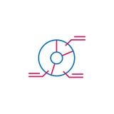 Les élections, contour de graphique circulaire ont coloré l'icône Peut être employé pour le Web, logo, l'appli mobile, UI, UX illustration libre de droits Les élections, contour de graphique circulaire ont coloré l'icône Peut être employé pour le Web, logo, l'appli mobile, UI, UX illustration libre de droits