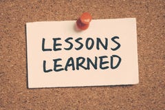 Lessons learned stock photo Lessons learned stock photo