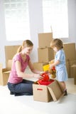 Let S Unpack Your Toys Royalty Free Stock Photos